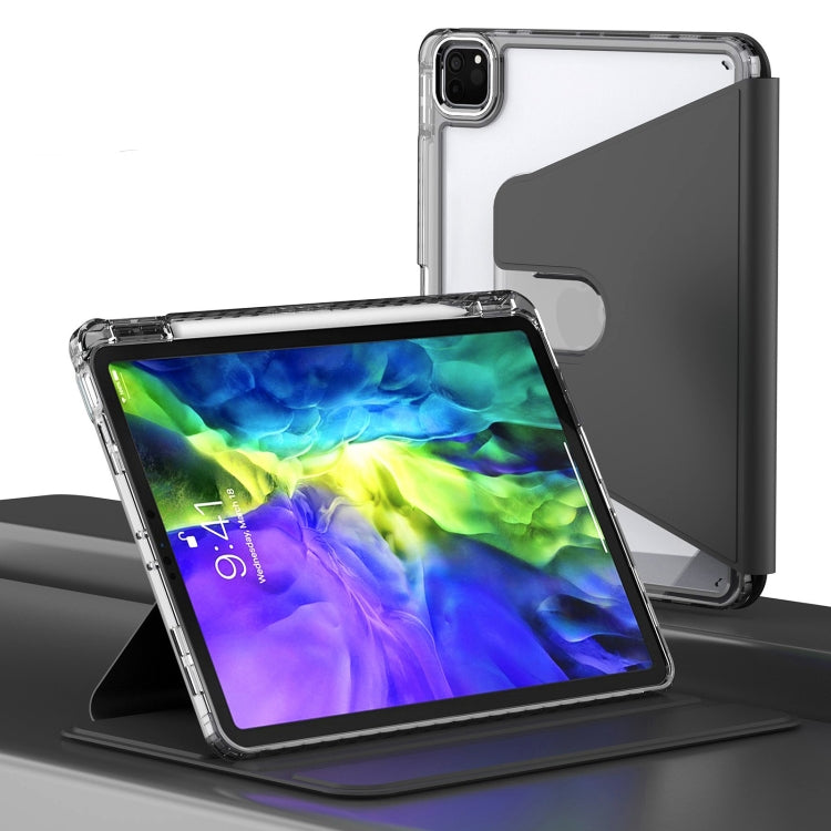 Clear 360 Rotation Stand Smart Leather Tablet Case, For iPad mini 6 / mini 2024, For iPad Pro 11 2022 / 2021 / 2020, For iPad 10th Gen 10.9 2022, For iPad 10.2 2021 / 2020 / 2019