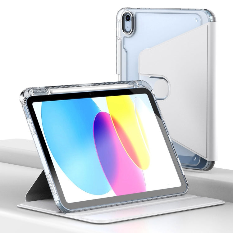 Clear 360 Rotation Stand Smart Leather Tablet Case, For iPad mini 6 / mini 2024, For iPad Pro 11 2022 / 2021 / 2020, For iPad 10th Gen 10.9 2022, For iPad 10.2 2021 / 2020 / 2019