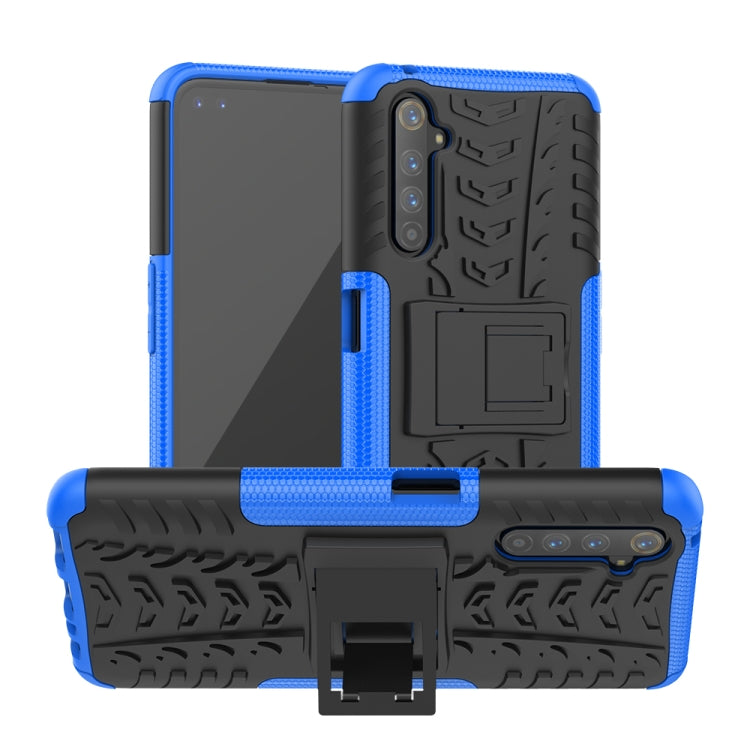 Tire Texture Shockproof TPU+PC Protective Case，with Holder, For Motorola Moto G Stylus, For OPPO Realme 6 Pro, For Samsung Galaxy A71 5G, For Samsung Galaxy A51 5G