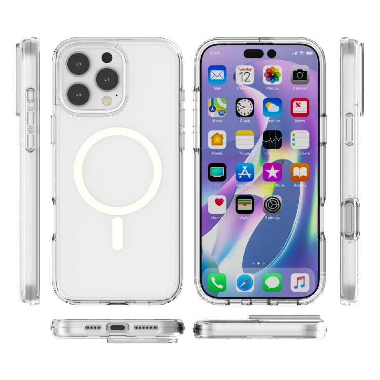 Terminator Style Transparent MagSafe Magnetic Phone Case, For iPhone 16 Pro Max, For iPhone 16 Pro, For iPhone 16 Plus, For iPhone 16, For iPhone 15 Pro Max, For iPhone 15 Pro, For iPhone 15 Plus, For iPhone 15