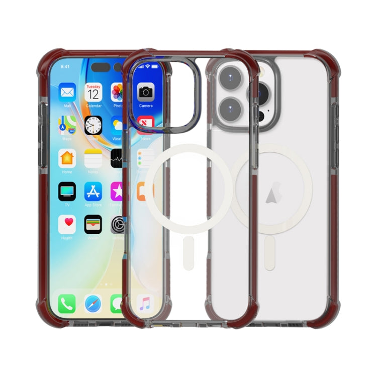 Acrylic Magsafe Magnetic Shockproof Phone Case, For iPhone 16 Pro Max, For iPhone 16 Pro, For iPhone 16 Plus