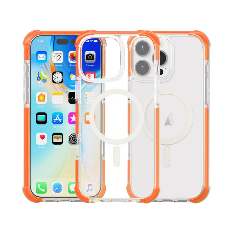 Acrylic Magsafe Magnetic Shockproof Phone Case, For iPhone 16 Pro Max, For iPhone 16 Pro, For iPhone 16 Plus