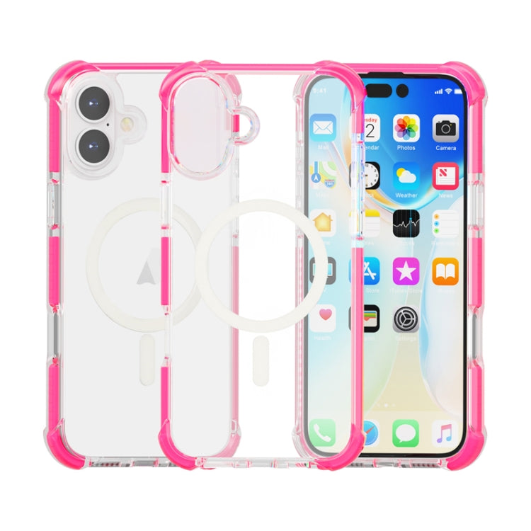 Acrylic Magsafe Magnetic Shockproof Phone Case, For iPhone 16 Pro Max, For iPhone 16 Pro, For iPhone 16 Plus