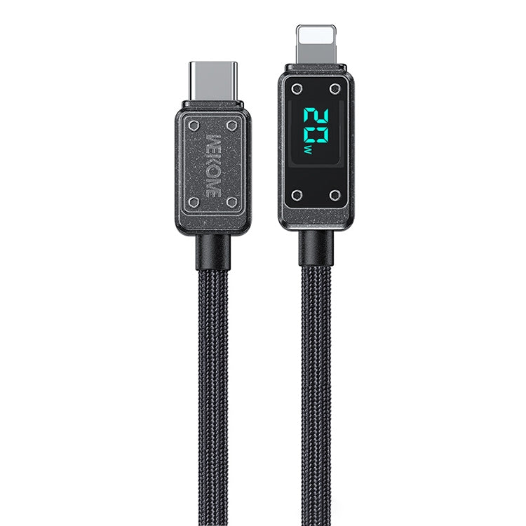 WK WDC-08 PD 20W USB-C/Type-C to 8 Pin Digital Display Data Cable, Length: 1m, WDC-08