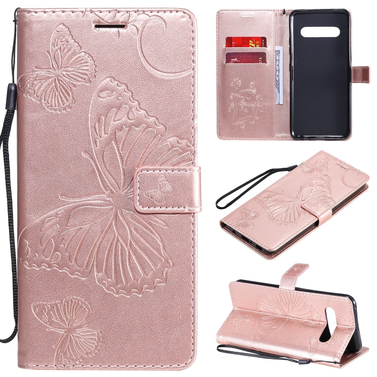 3D Butterflies Embossing Pattern Horizontal Flip Leather Case with Holder & Card Slot & Wallet, For LG V60, For Motorola Moto G Power, For Motorola Moto G8 Power Lite, For OPPO Realme 6