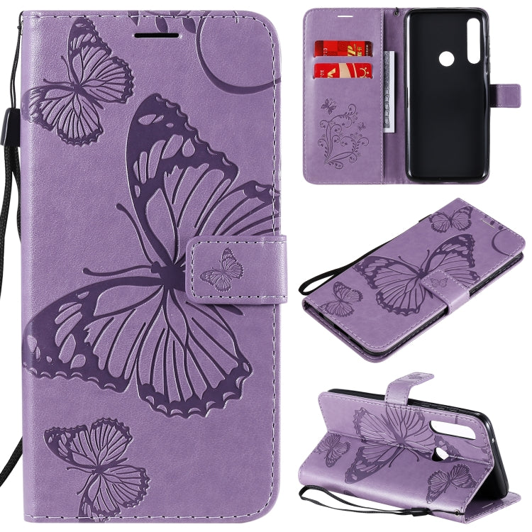 3D Butterflies Embossing Pattern Horizontal Flip Leather Case with Holder & Card Slot & Wallet, For LG V60, For Motorola Moto G Power, For Motorola Moto G8 Power Lite, For OPPO Realme 6