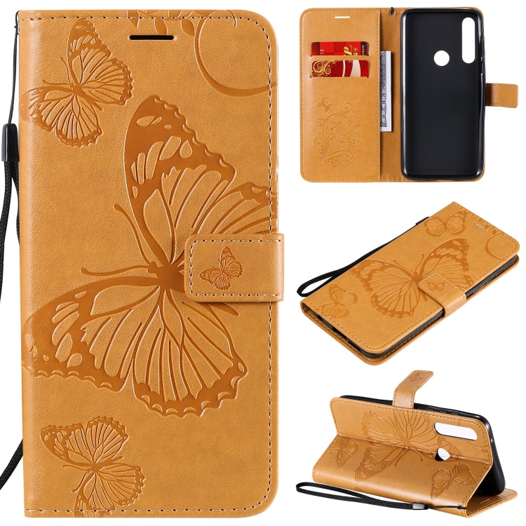 3D Butterflies Embossing Pattern Horizontal Flip Leather Case with Holder & Card Slot & Wallet, For LG V60, For Motorola Moto G Power, For Motorola Moto G8 Power Lite, For OPPO Realme 6