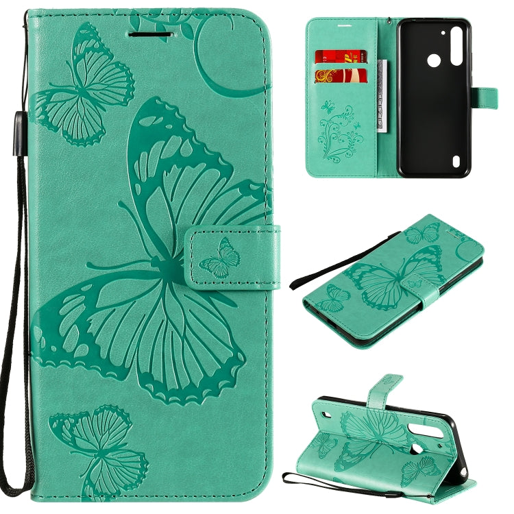 3D Butterflies Embossing Pattern Horizontal Flip Leather Case with Holder & Card Slot & Wallet, For LG V60, For Motorola Moto G Power, For Motorola Moto G8 Power Lite, For OPPO Realme 6