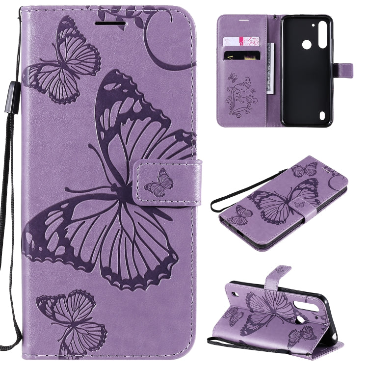 3D Butterflies Embossing Pattern Horizontal Flip Leather Case with Holder & Card Slot & Wallet, For LG V60, For Motorola Moto G Power, For Motorola Moto G8 Power Lite, For OPPO Realme 6