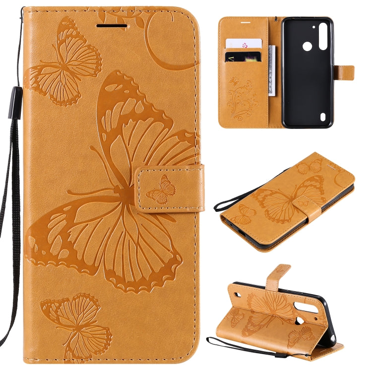 3D Butterflies Embossing Pattern Horizontal Flip Leather Case with Holder & Card Slot & Wallet, For LG V60, For Motorola Moto G Power, For Motorola Moto G8 Power Lite, For OPPO Realme 6