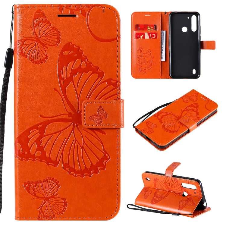 3D Butterflies Embossing Pattern Horizontal Flip Leather Case with Holder & Card Slot & Wallet, For LG V60, For Motorola Moto G Power, For Motorola Moto G8 Power Lite, For OPPO Realme 6