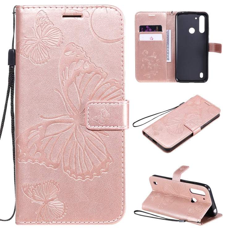 3D Butterflies Embossing Pattern Horizontal Flip Leather Case with Holder & Card Slot & Wallet, For LG V60, For Motorola Moto G Power, For Motorola Moto G8 Power Lite, For OPPO Realme 6