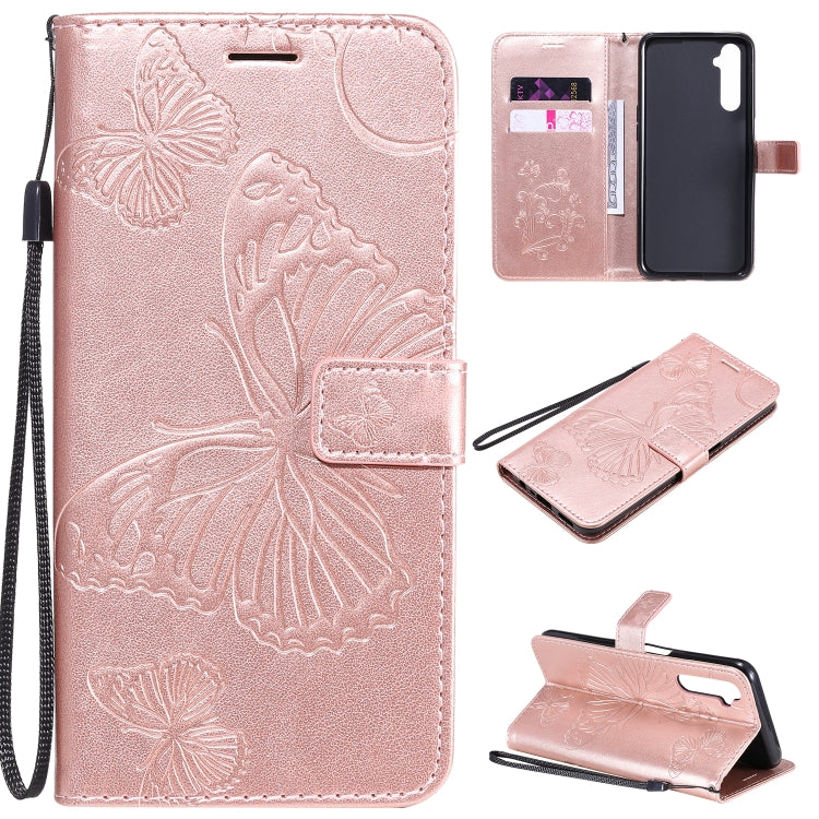 3D Butterflies Embossing Pattern Horizontal Flip Leather Case with Holder & Card Slot & Wallet, For LG V60, For Motorola Moto G Power, For Motorola Moto G8 Power Lite, For OPPO Realme 6