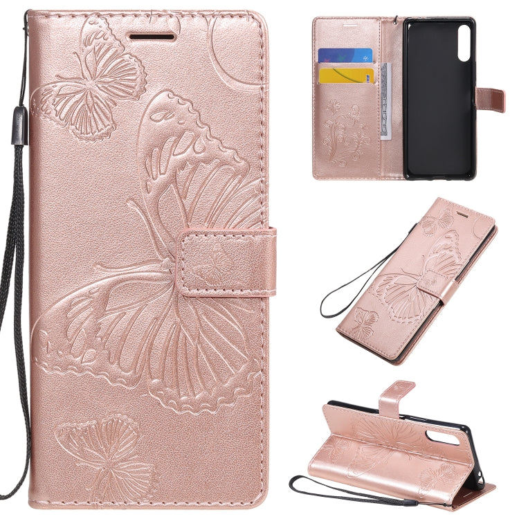 3D Butterflies Embossing Pattern Horizontal Flip Leather Case with Holder & Card Slot & Wallet, For Nokia 1.3, For Nokia 2.3, For Sony Xperia L4, For Sony Xperia 10 II