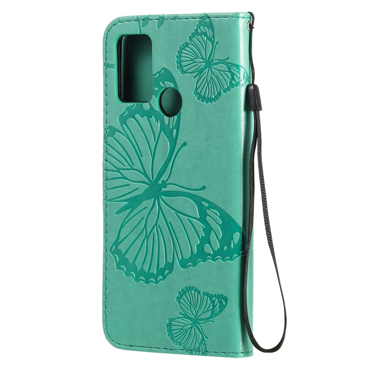 3D Butterflies Embossing Pattern Horizontal Flip Leather Case with Holder & Card Slot & Wallet