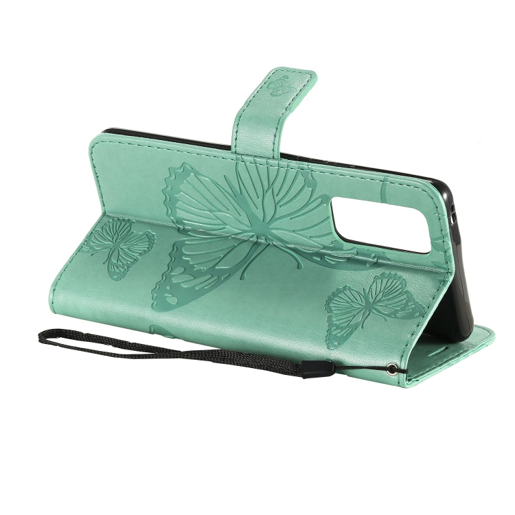 3D Butterflies Embossing Pattern Horizontal Flip Leather Case with Holder & Card Slot & Wallet