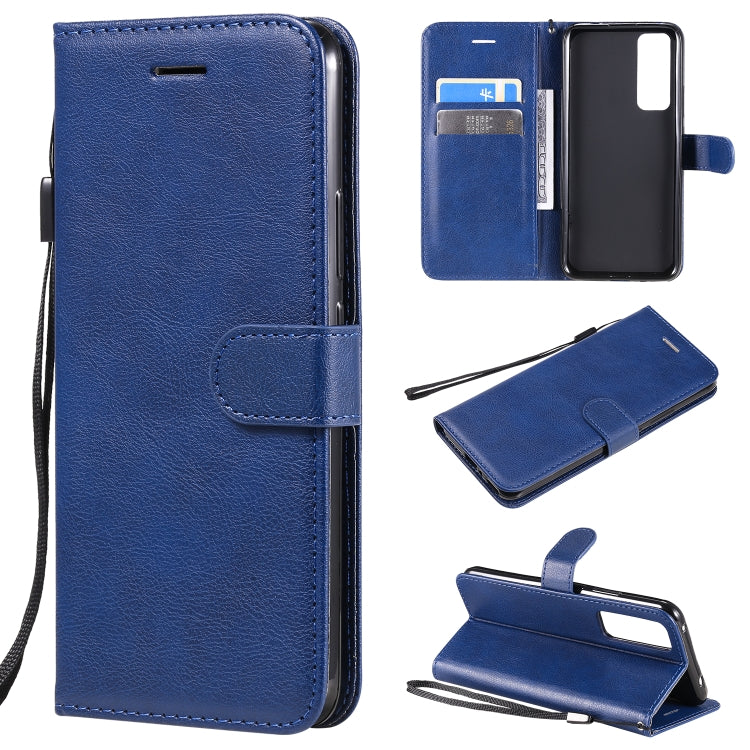 Solid Color Horizontal Flip Protective Leather Case with Holder & Card Slots & Wallet & Photo Frame & Lanyard, Series 5