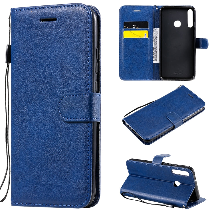 Solid Color Horizontal Flip Protective Leather Case with Holder & Card Slots & Wallet & Photo Frame & Lanyard, Series 5