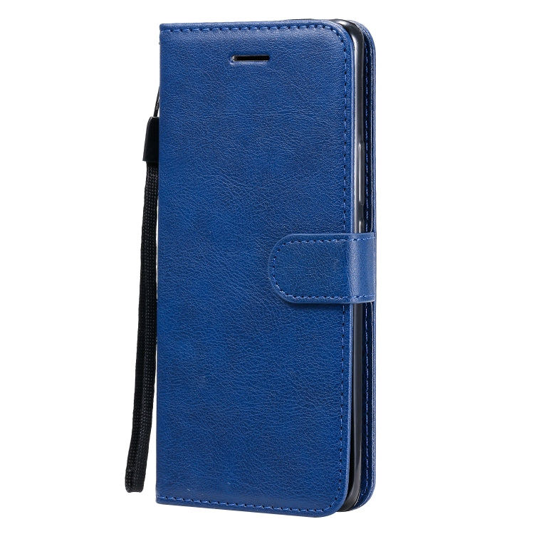 Solid Color Horizontal Flip Protective Leather Case with Holder & Card Slots & Wallet & Photo Frame & Lanyard, Series 5