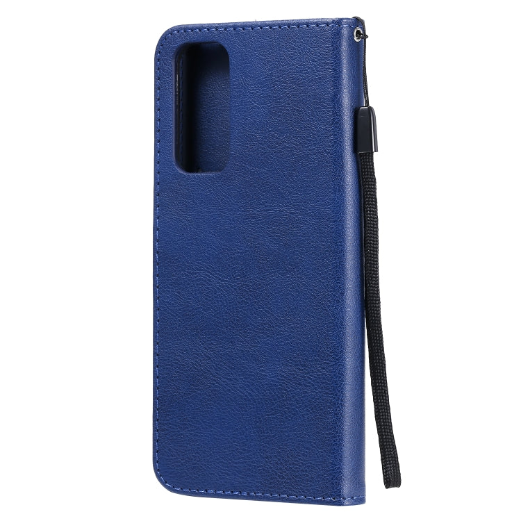 Solid Color Horizontal Flip Protective Leather Case with Holder & Card Slots & Wallet & Photo Frame & Lanyard, Series 5