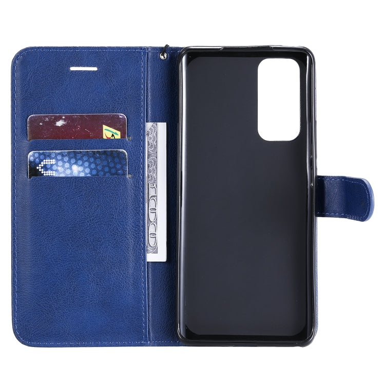 Solid Color Horizontal Flip Protective Leather Case with Holder & Card Slots & Wallet & Photo Frame & Lanyard, Series 5