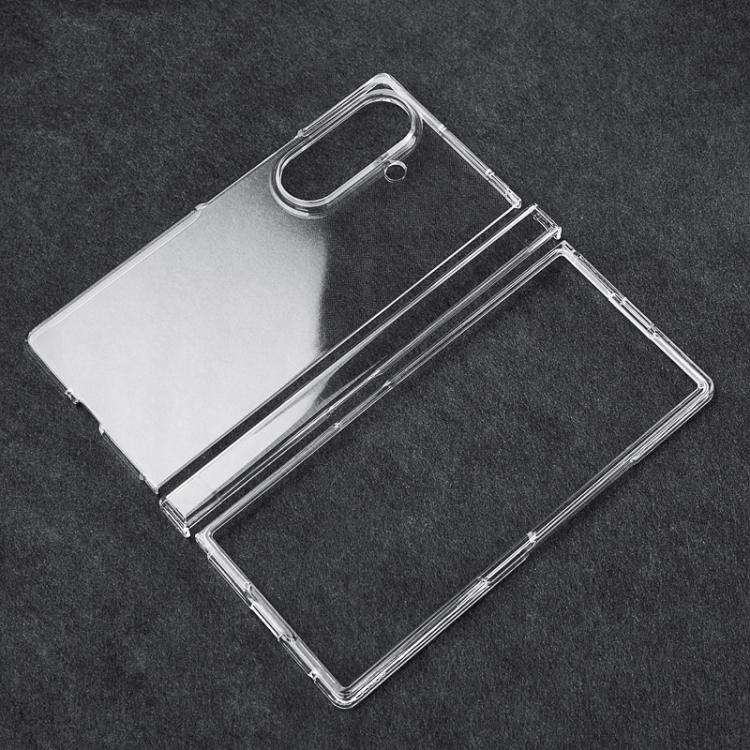 3 in 1 PC Transparent Shockproof Protective Phone Case