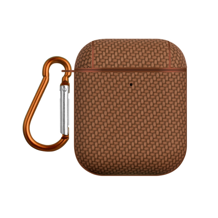 Woven Skin Texture PC TWS Earphone Protective Case, For AirPods Pro 2, For AirPods 3, For AirPods Pro, For AirPods 1 / 2