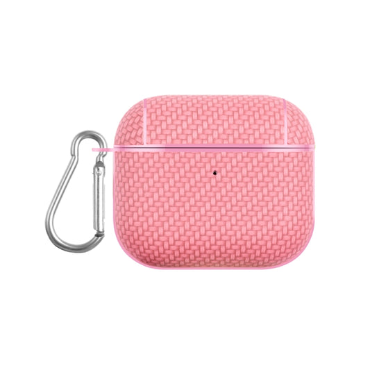 Woven Skin Texture PC TWS Earphone Protective Case, For AirPods 3, For AirPods Pro, For AirPods 1 / 2