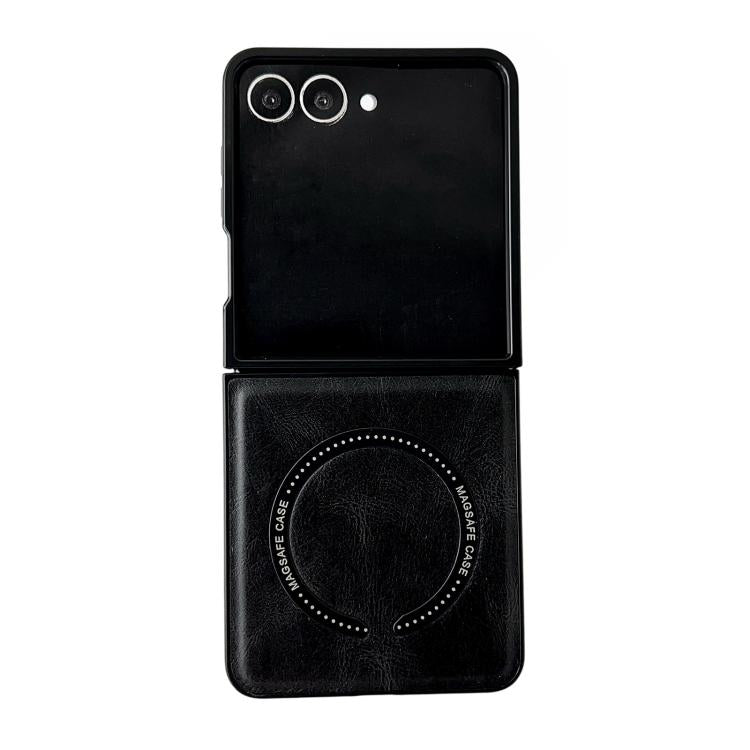 Crazy Horse Texture Magnetic Magsafe PU Phone Case