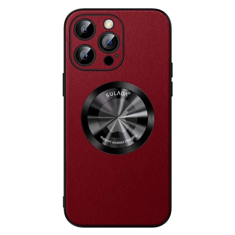 SULADA Microfiber Leather MagSafe Magnetic Phone Case, For iPhone 15 Pro Max, For iPhone 15 Pro, For iPhone 15 Plus