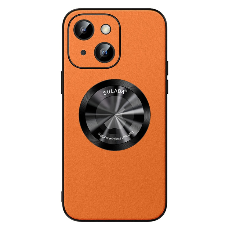 SULADA Microfiber Leather MagSafe Magnetic Phone Case, For iPhone 15 Pro Max, For iPhone 15 Pro, For iPhone 15 Plus