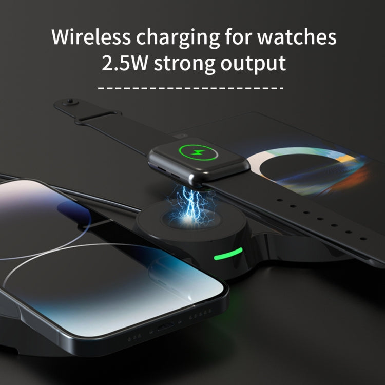 H20 15W 3 in 1 Transparent Magnetic Wireless Charger, H20