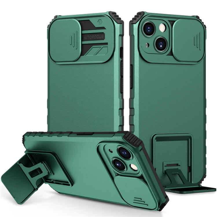 Stereoscopic Holder Sliding Camshield Phone Case, For iPhone 15 Pro Max, For iPhone 15 Pro, For iPhone 15 Plus, For iPhone 15