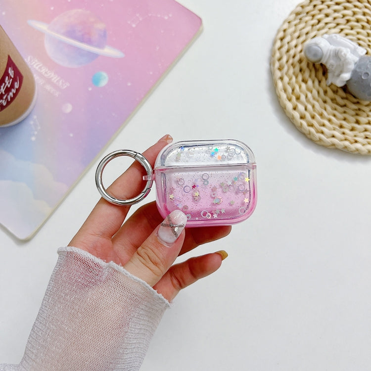 Transparent Glitter Bluetooth Earphone Protective Case, For AirPods Pro 2, For AirPods 3, For AirPods Pro