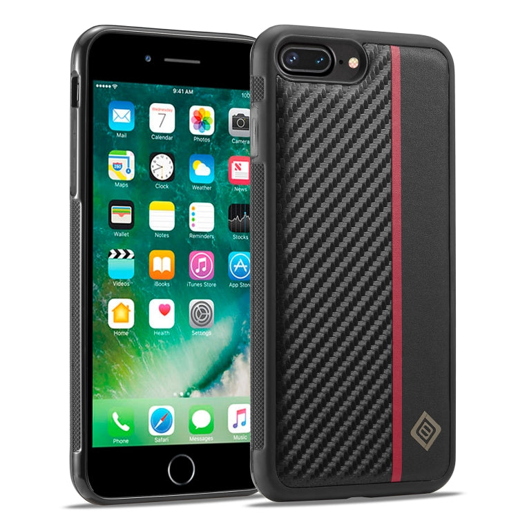 LC.IMEEKE 3 in 1 Carbon Fiber Texture Shockproof Phone Case, For iPhone 16 Pro Max, For iPhone 16 Pro, For iPhone 16 Plus, For iPhone 16, For iPhone 14 Plus, For iPhone 14, For iPhone 14 Pro, For iPhone 7 / 8 / SE 2020 2022, For iPhone 13 Pro