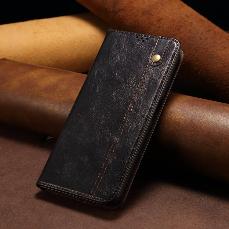 Oil Wax Crazy Horse Texture Leather Phone Case, For iPhone 16 Pro Max, For iPhone 16 Pro, For iPhone 16 Plus, For iPhone 16, For iPhone 15 Pro Max, For iPhone 15 Pro, For iPhone 15 Plus, For iPhone 15