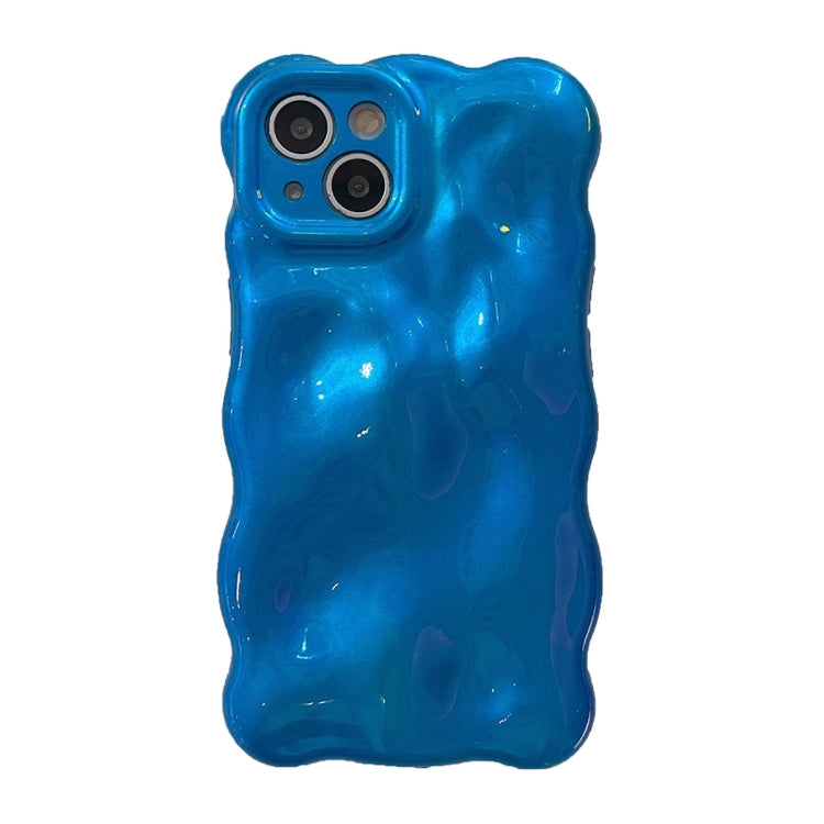 Wave Bubbles TPU Phone Case, For iPhone 15