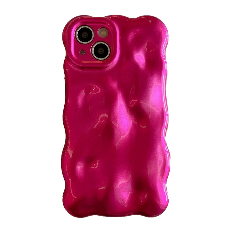 Wave Bubbles TPU Phone Case, For iPhone 15 Plus