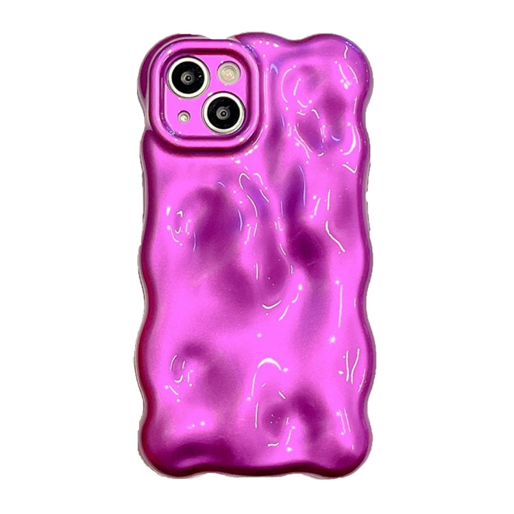 Wave Bubbles TPU Phone Case, For iPhone 15 Plus