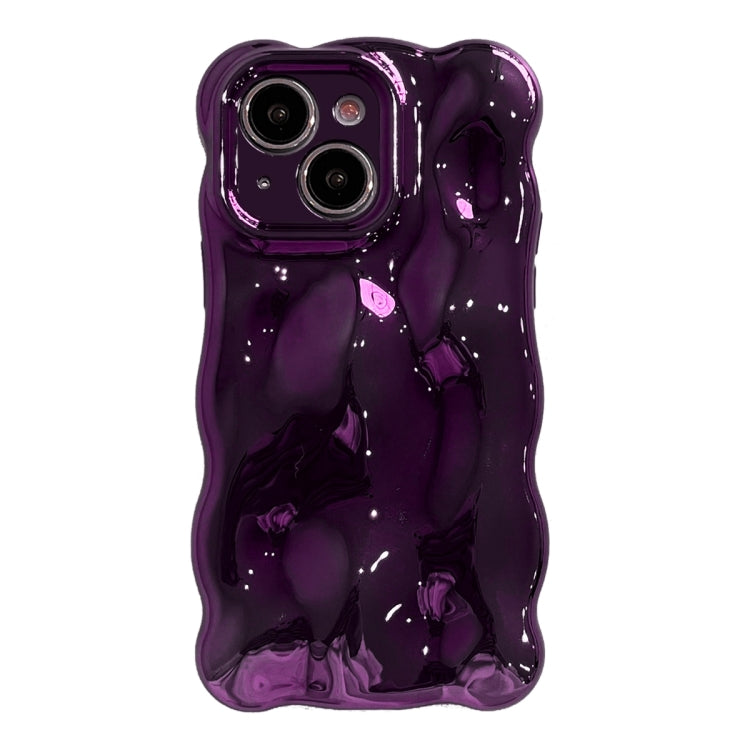 Wave Bubbles TPU Phone Case, For iPhone 15 Plus