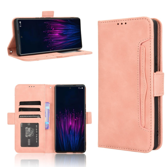 Skin Feel Calf Texture Card Slots Leather Phone Case, For HTC U24 Pro, For HTC U23 / U23 Pro