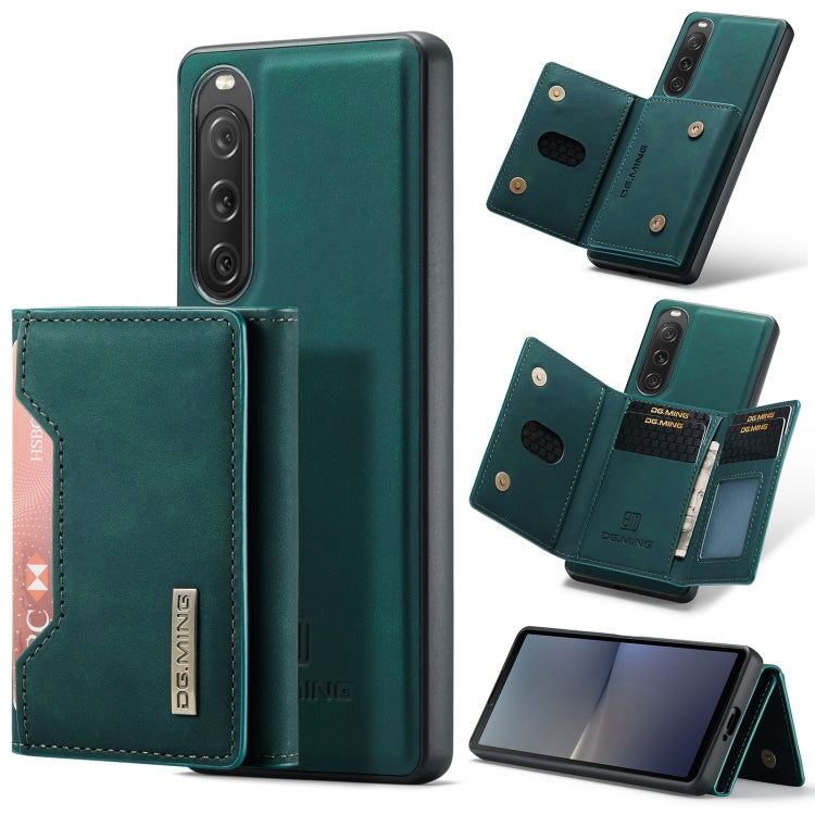 DG.MING M2 Series 3-Fold Multi Card Bag + Magnetic Phone Case, For Sony Xperia 10 VI, For Sony Xperia 1 VI, For Sony Xperia 1 V, For Sony Xperia 10 V