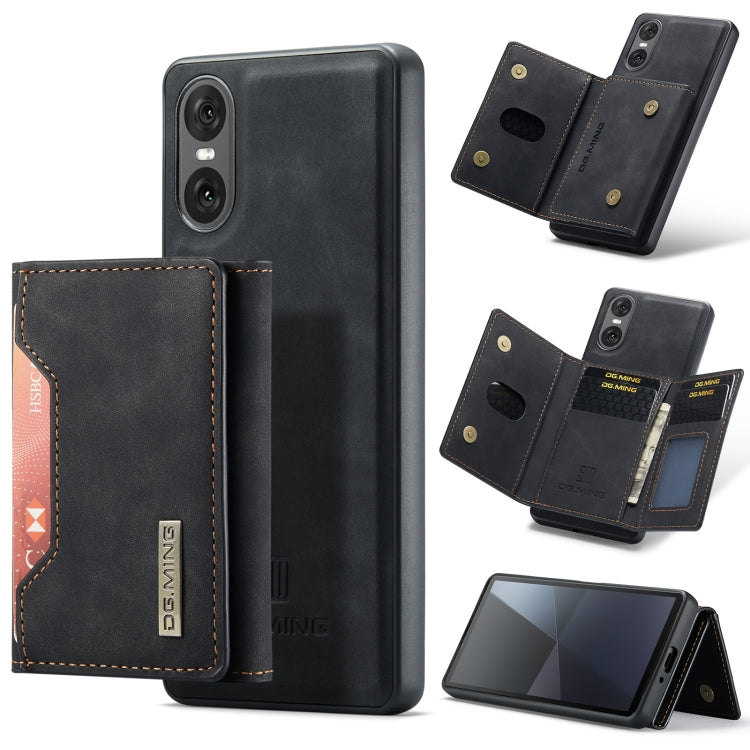 DG.MING M2 Series 3-Fold Multi Card Bag + Magnetic Phone Case, For Sony Xperia 10 VI, For Sony Xperia 1 VI, For Sony Xperia 1 V, For Sony Xperia 10 V