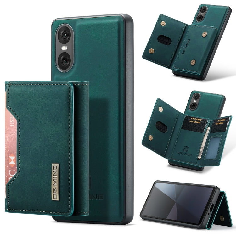 DG.MING M2 Series 3-Fold Multi Card Bag + Magnetic Phone Case, For Sony Xperia 10 VI, For Sony Xperia 1 VI, For Sony Xperia 1 V, For Sony Xperia 10 V