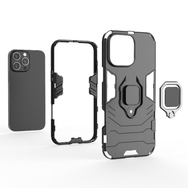 Shockproof PC + TPU Holder Phone Case, For iPhone 16 Pro Max, For iPhone 16 Pro, For iPhone 16 Plus, For iPhone 16, For iPhone 15 Pro Max, For iPhone 15 Pro, For iPhone 15 Plus, For iPhone 15