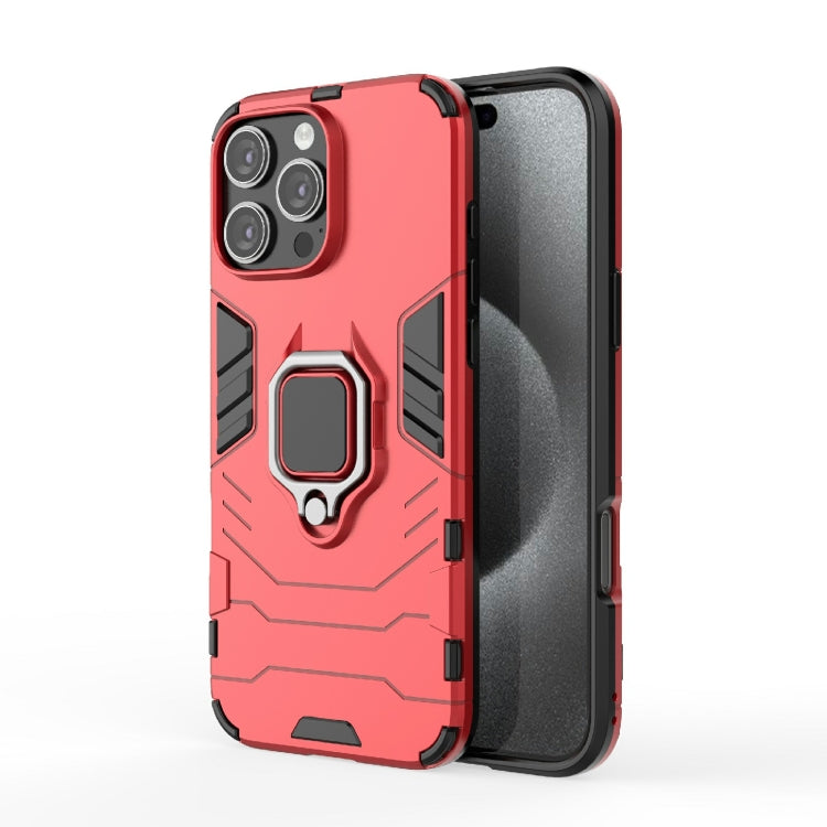 Shockproof PC + TPU Holder Phone Case, For iPhone 16 Pro Max, For iPhone 16 Pro, For iPhone 16 Plus, For iPhone 16, For iPhone 15 Pro Max, For iPhone 15 Pro, For iPhone 15 Plus, For iPhone 15