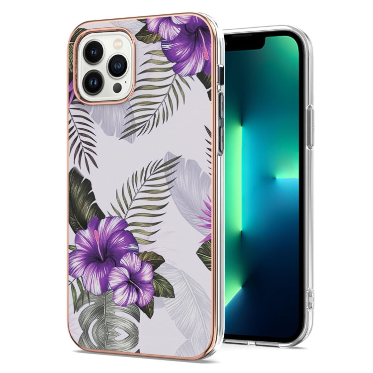 Electroplating Pattern IMD TPU Shockproof Case, For iPhone 16 Pro Max, For iPhone 16 Pro, For iPhone 16 Plus, For iPhone 16, For iPhone 15 Pro Max