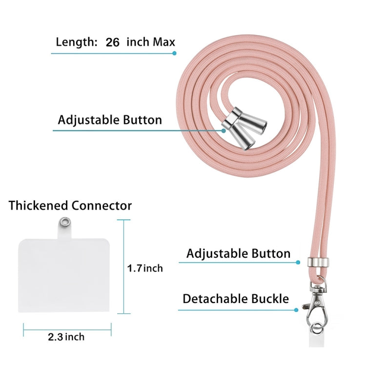 Electroplating Marble Dual-side IMD Phone Case with Lanyard, For iPhone 15 Pro Max, For iPhone 15 Pro, For iPhone 15 Plus, For iPhone 15