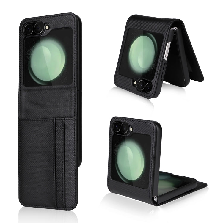 Card Slot PU Leather PC Phone Case