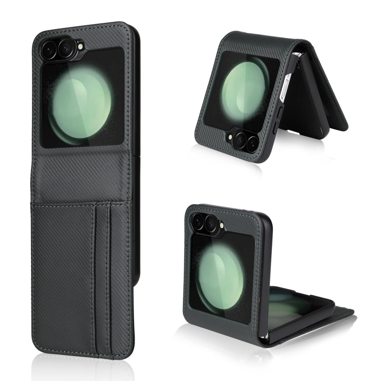 Card Slot PU Leather PC Phone Case